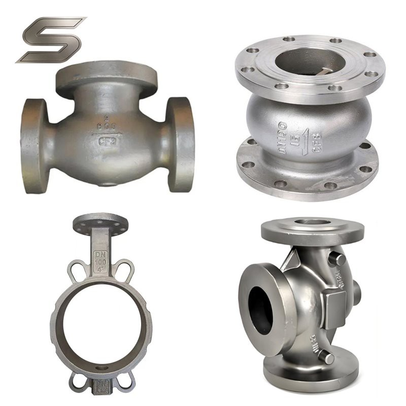 Cast Stainless Steel Valve Body